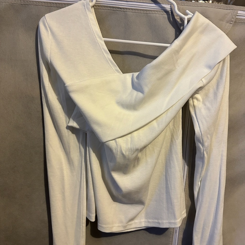 Elegant White Women's Top